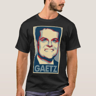 Plakat-politische Parodie Matts Gaetz T-Shirt