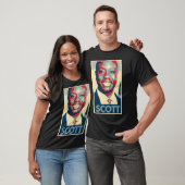 Plakat-politische Parodie Tims Scott T-Shirt (Unisex)