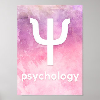 Plakat Psychology 002 A4
