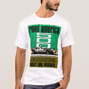 Plakat - Road, Amerika 500, Elkhart, Wisconsin T-Shirt