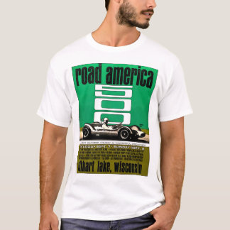 Plakat - Road, Amerika 500, Elkhart, Wisconsin T-Shirt