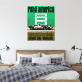 Plakat - Road Amerika 500, Leinwanddruck (Insitu (Schlafzimmer))