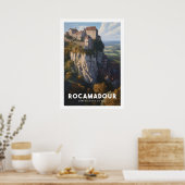 Plakat Rocamadour - Frankreich - Departement Lot - (Küche)