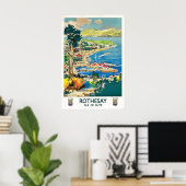 Plakat Schottland Rothesay Isle of Bute (Heimbüro)