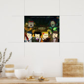 Plakat Shadows of Evil Bit ,(Groß) (Küche)