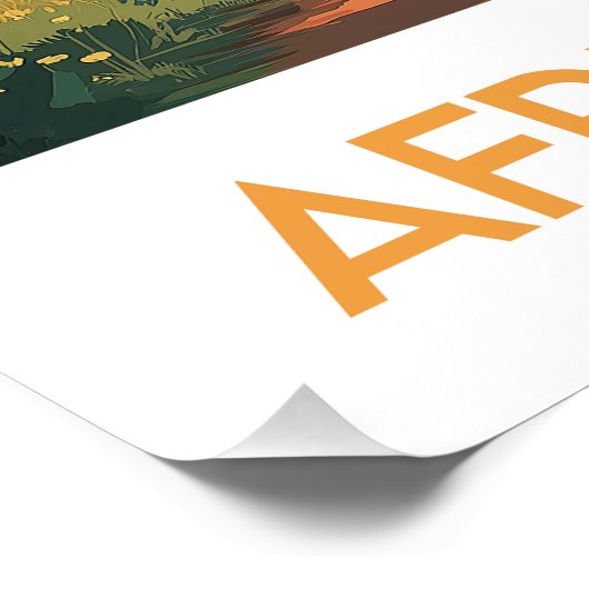 Plakat (Südafrika) Poster (Ecke)