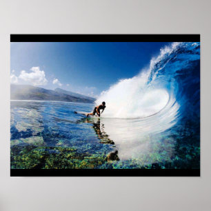 Plakat-Surfer Poster