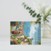 Plakat - Tal der Dordogne - 24 Postkarte (Stehend Vorderseite)