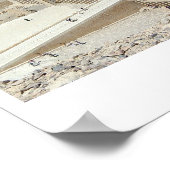 Plakat Tempel Hatshepsut Ägypten (Ecke)