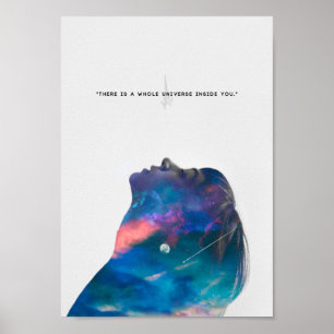 Plakat There is der Whole Universe Inside You
