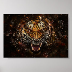 Plakat TIGER STEAM PUNK