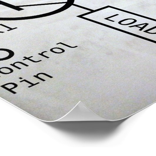 Plakat "Transistoren als Schalter" (Ecke)