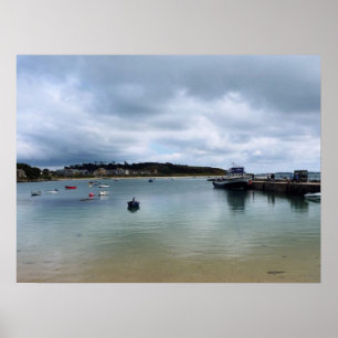 PLAKAT - über dem Wasser