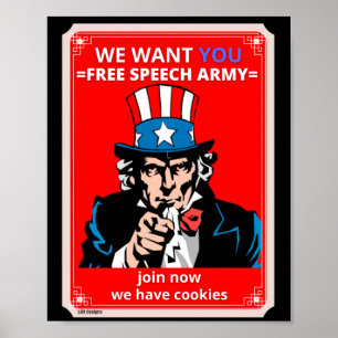 Plakat "UNCLE SAM"