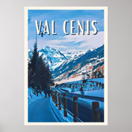 Plakat Val-Cenis
