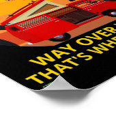 Plakat "VANLIFE..." (Ecke)