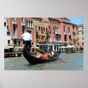 Plakat Venedigs, Italien