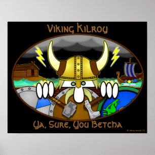 Plakat Vikings Kilroy