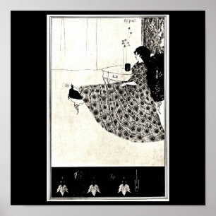 Plakat-Vintage Illustration-Aubrey Beardsley 45 Poster