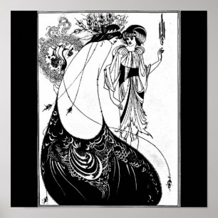 Plakat-Vintage Illustration-Aubrey Beardsley 8 Poster