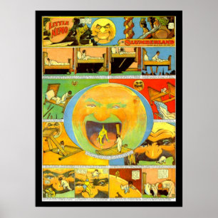 Plakat-Vintager Comic-Kleiner Nemo 21 Poster