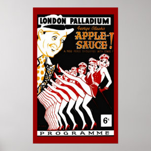 PLAKAT-VINTAGES POP-KUNSTvierziger jahre Poster