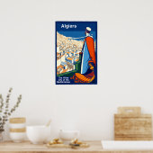 Plakat von Algier (Küche)