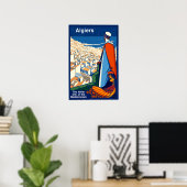 Plakat von Algier (Heimbüro)