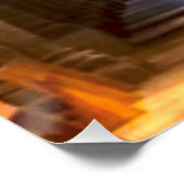 Plakat-Wanddekoration Poster (Ecke)