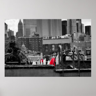 Plakat: Wäscheleine Poster