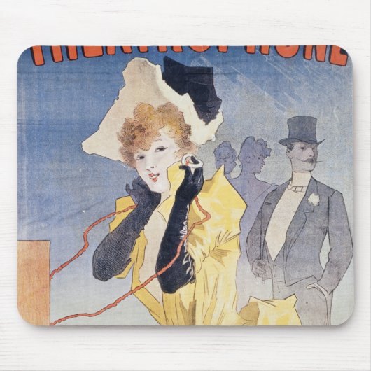 Plakat-Werbung das 'Theatrophone Mousepad (Vorne)