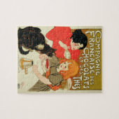 Plakat-Werbung French Company der Schokolade Puzzle (Horizontal)