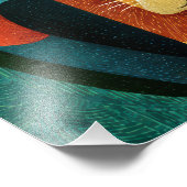 Plakat "Whimsical Safari Animals Fotodruck (Ecke)