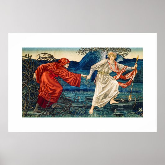 PLAKAT : WILLIAM MORRIS : TEPPICh 1909 (Vorne)