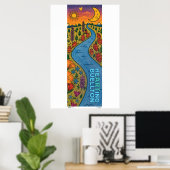 Plakat - Winding River (Heimbüro)