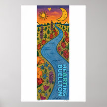 Plakat - Winding River