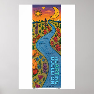 Plakat - Winding River