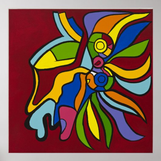 Plakat "Zulu" (Vorne)