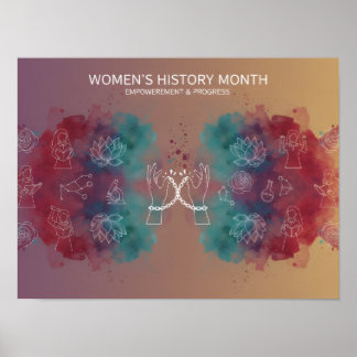 Plakat zum Frauentag – Empowerment-Klasse