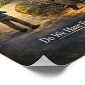 Plakat zur Denkdebatte über Freien Willen und Schi (Ecke)