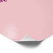 Plakatblumen Poster (Ecke)