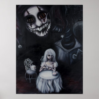 Plakatdruck der Ölmalerei "In Sheep's Clothing" Poster