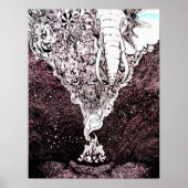 Plakatdruck der Originalkunst Poster (Vorne)