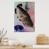 Plakatdruck für Catfish Foto Poster (Küche)