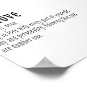 Plakatdruck für die Selbstdefinition, neue Zuhause Poster (Ecke)