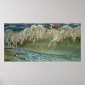Plakatdruck für Neptun-Pferde Poster (Vorne)