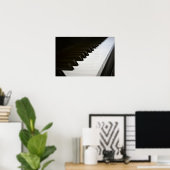 Plakatdruck für Piano Keys Poster (Heimbüro)