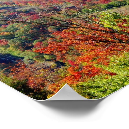 Plakatdruck von Whiteface Mountain (NY) Poster (Ecke)