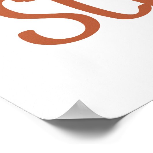 Plakatdrucke für Kinder mit starkem #name Poster (Ecke)