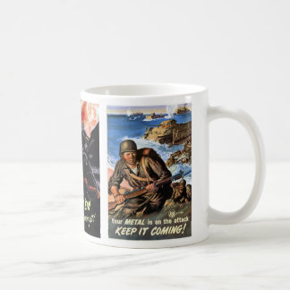 Plakate #1 des Weltkrieg-2 Kaffeetasse